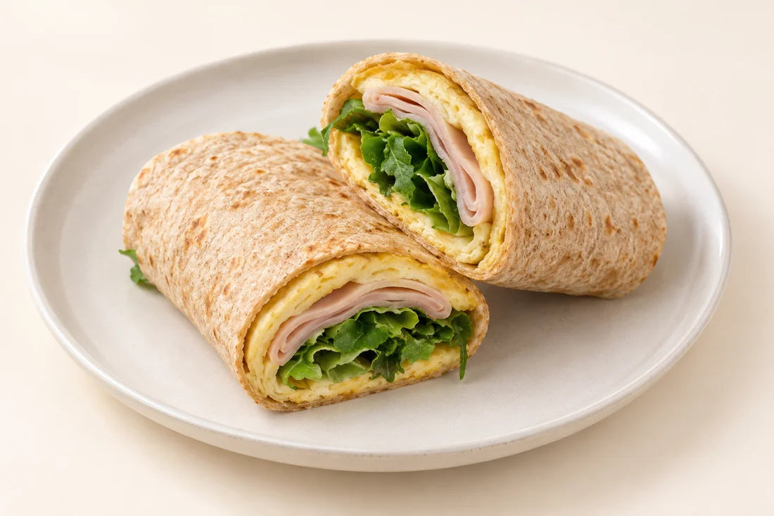 Wrap integral de huevo · imagen ilustrativa