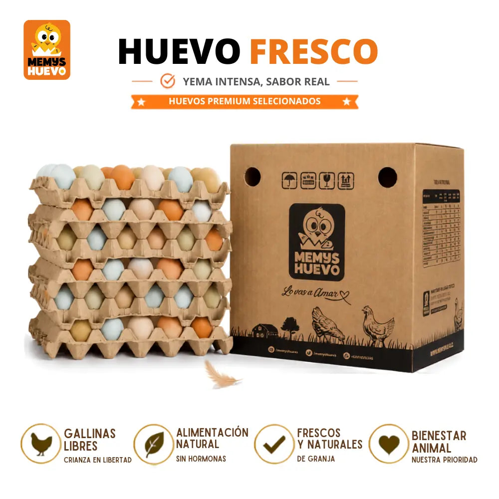 Huevos Extra de CAMPO 180 Unidades