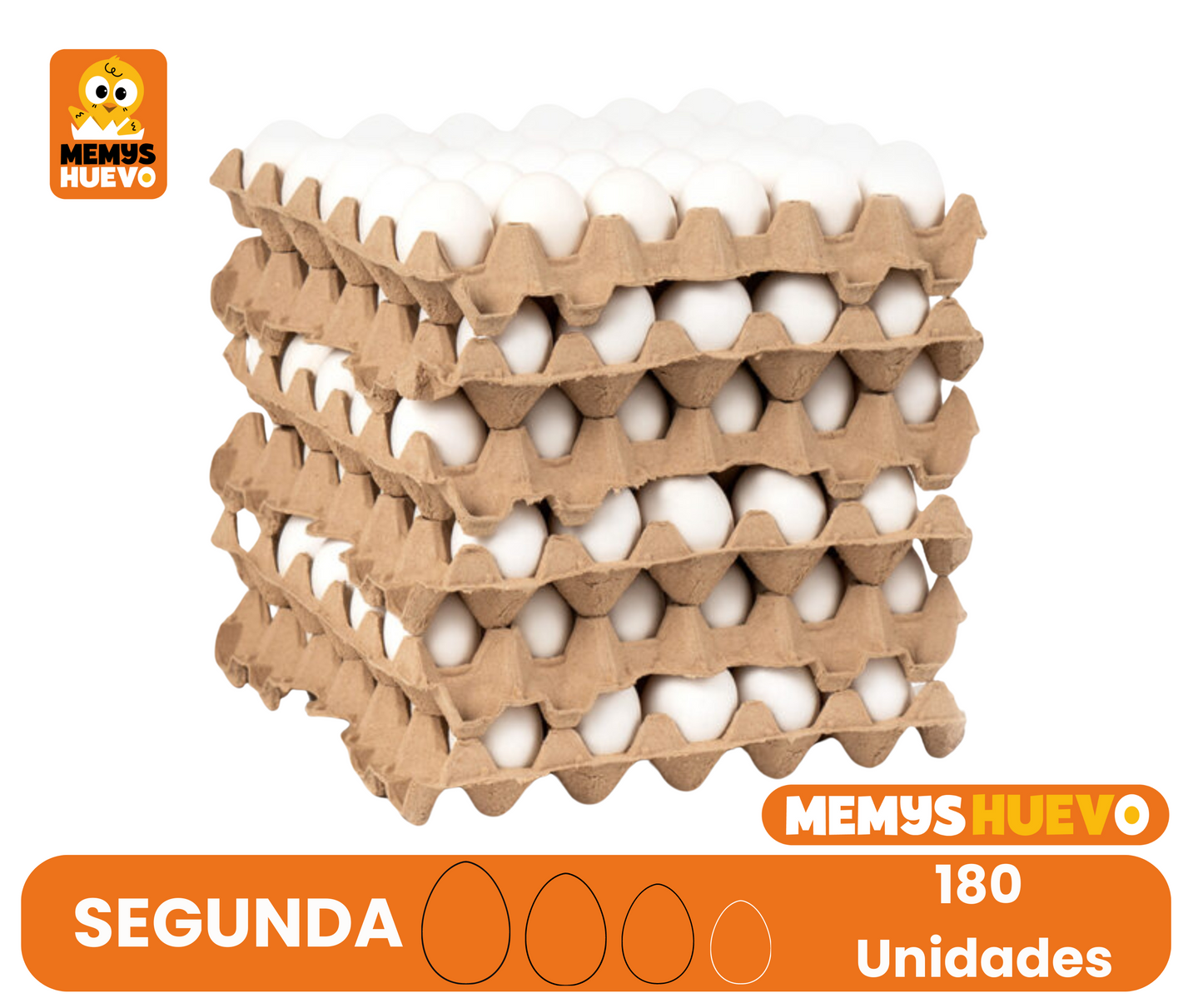 Huevos Segunda 180 Unidades
