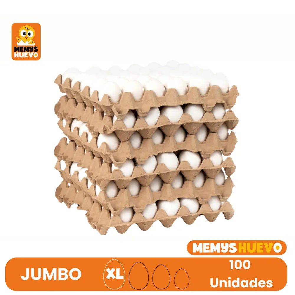 caja de 180 huevos tamaño umbo xl