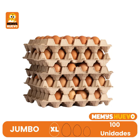 Huevos Jumbo Color XL 100 Unidades