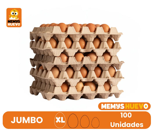 Huevos Jumbo Color XL 100 Unidades