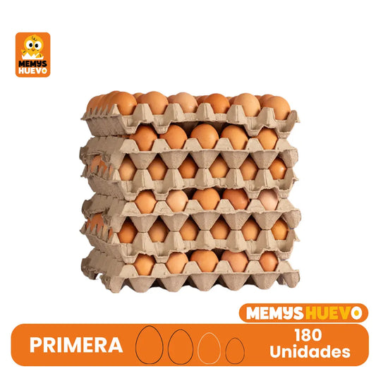 Huevos Primera Color 180 Unidades