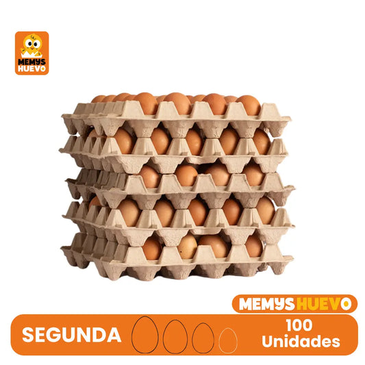 Huevos Segunda Color 100 Unidades